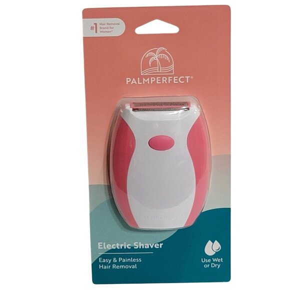 PalmPerfect Electric Shaver Razor Hair Remover Pink - Picture 5 of 5